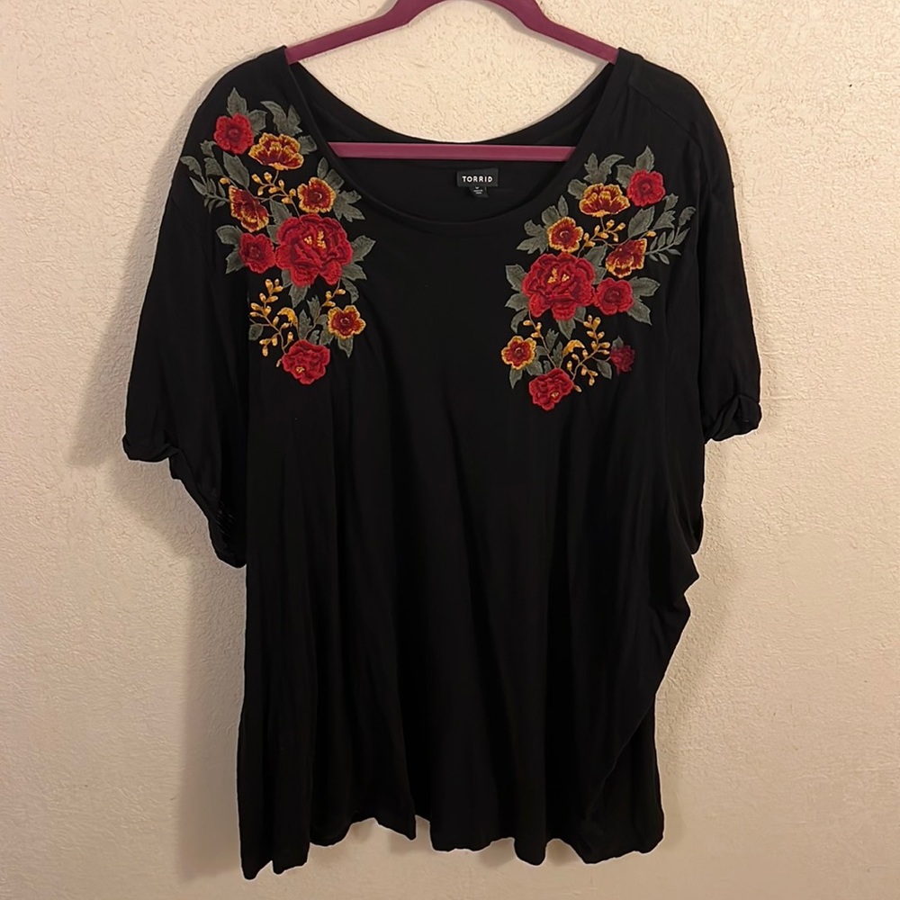 Torrid Embroidered Tee
